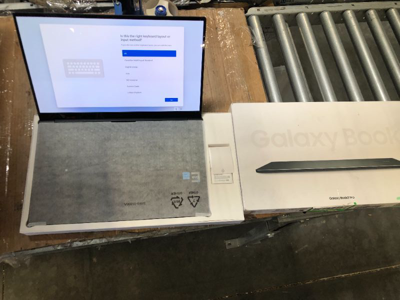 Photo 1 of SAMSUNG 15.6” Galaxy Book2 Pro Laptop Computer, i7 / 16GB / 512GB, 12th Gen Intel Core Processor, Evo Certified, Lightweight, 2022 Model, Graphite Graphite 512GB 15.6” | i7 12th Gen | Graphite