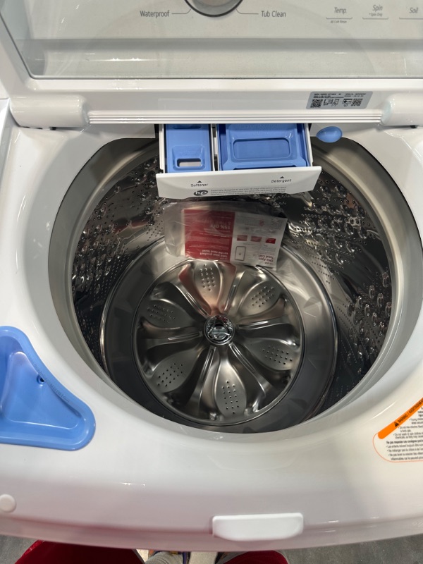 Photo 3 of 5.0 cu. ft. Mega Capacity Top Load Washer with TurboDrum™ Technology