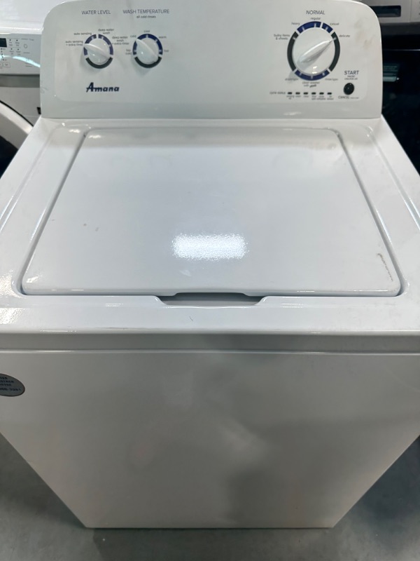 Photo 2 of Amana NTW4516FW 3.5 Cu. Ft. White Top Load Washer