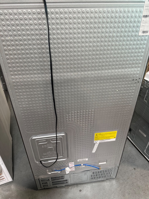 Photo 6 of SAMSUNG 27.4 cu. ft. Large Capacity Side-by-Side Refrigerator in Stainless Steel