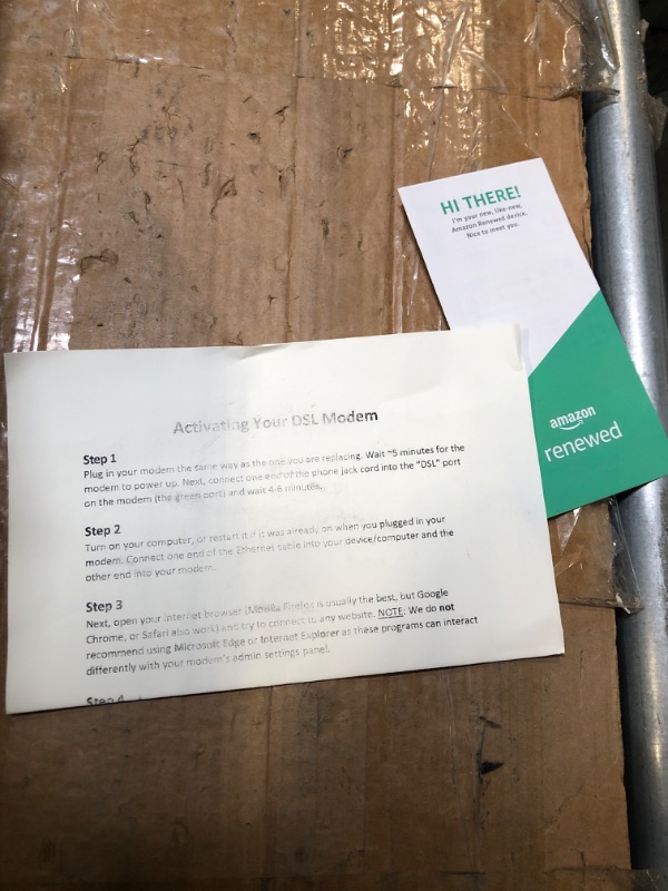 Photo 1 of C4000LG CenturyLink Modem by GreenWave (Renewed)