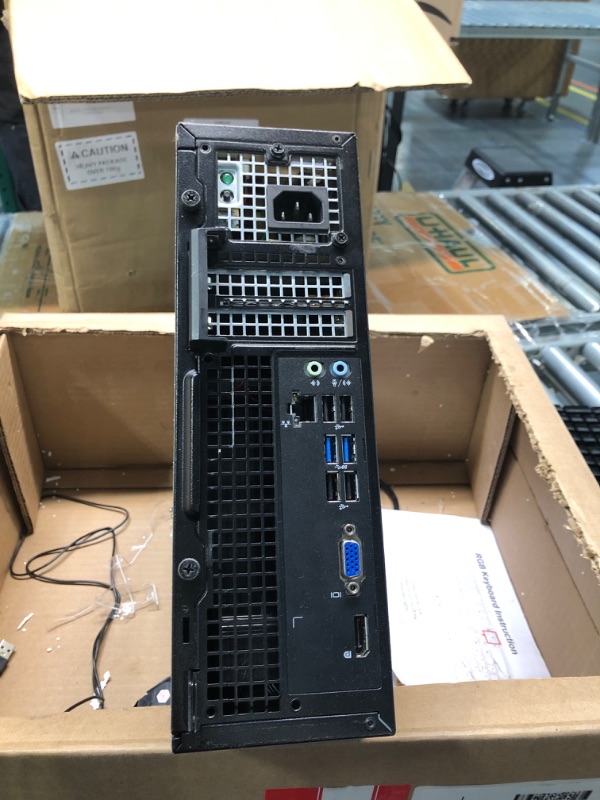 Photo 4 of ***FOR PARTS ONLY*** Dell OptiPlex 3020-SFF, Intel Core i5-4570 3.2GHZ, 16GB RAM, 512GB SSD Solid State, 4K Support, DVD, WiFi, DP, VGA, Keyboard, Mouse, Windows 10 Pro 64bit - Multi Languages Support (Renewed)
