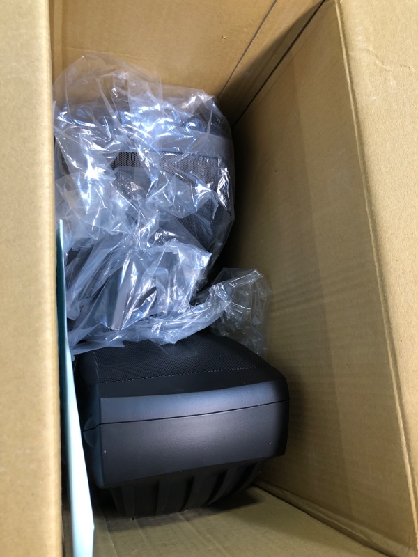 Photo 1 of YAMAHA Audio NS-AW150BL Sound Shelf Mount Speakers, Black & Amazon Basics 100ft Speaker Wire Cable, Gold Speakers + 100 Feet Wire Cable