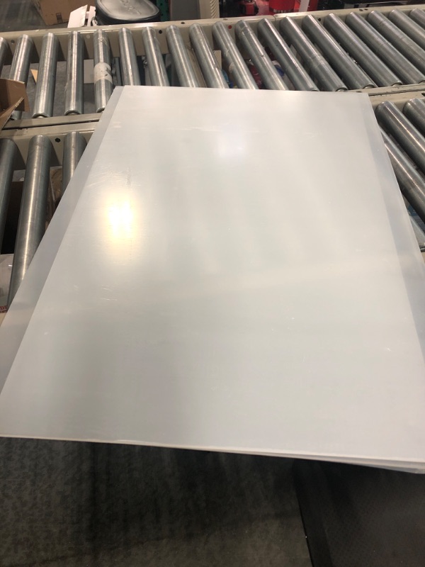 Photo 3 of 2-Pack 24 x 36” Clear Acrylic Sheet Plexiglass – 1/4” Thick; Use for Craft Projects, Signs, Sneeze Guard and More; Cut with Cricut, Laser, Saw or Hand Tools – No Knives