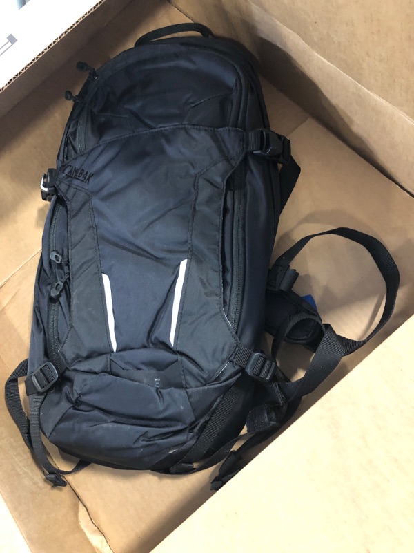 Photo 1 of CamelBak M.U.L.E. Mountain Biking Hydration Backpack - Easy Refilling Hydration Backpack - Magnetic Tube Trap - 100 oz. 100 oz Black