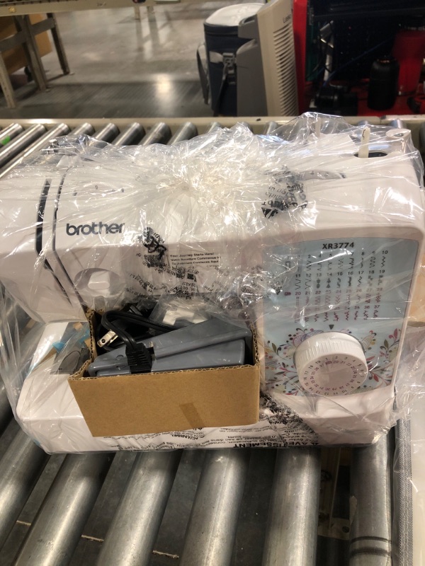 Photo 1 of Brother Sewing and Quilting Machine, XR3774, 37 Built-in Stitches, Wide Table, 8 Included Sewing Feet
