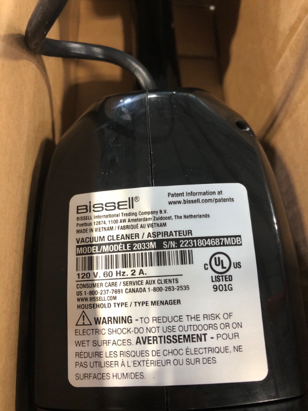 Photo 5 of Bissell Featherweight Stick Lightweight Bagless Vacuum 2033M Black