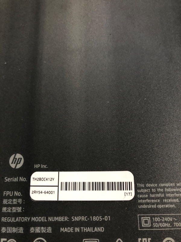 Photo 5 of HP - Tango Wireless Instant Ink Ready Inkjet Printer - Wisp Gray