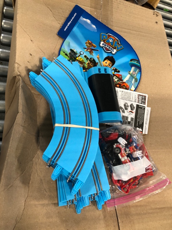 Photo 1 of Carrera First Paw Patrol - Slot Car Race Track - Includes 2 Cars: Chase and Marshall - Battery-Powered Beginner Racing Set for Kids Ages 3 Years and Up Paw Patrol - Track Patrol