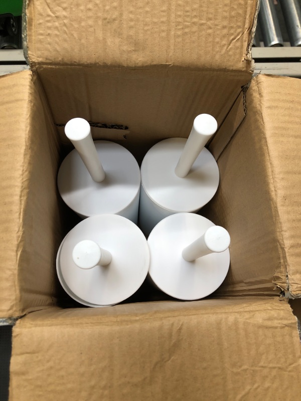 Photo 1 of AmazonCommercial Toilet Brush and Holder Set - 4-pack