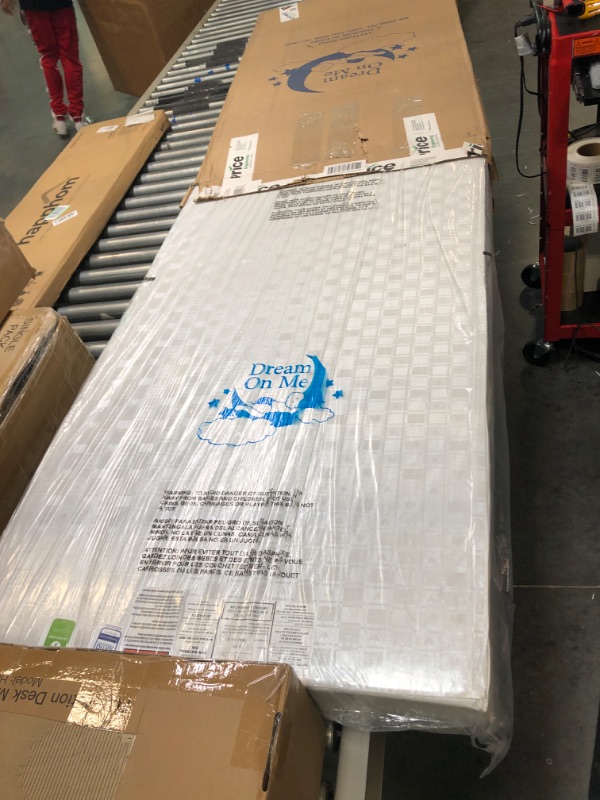 Photo 1 of Dream On Me Honeycomb Orthopedic Firm Fiber Standard Baby Crib Mattress | Greenguard Gold certified | 10 Year warranty | 5” Fiber Core Optimum Support | Infant and Toddler Mattress | Waterproof Cover