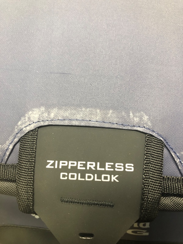 Photo 4 of Columbia PFG Zipperless HardBody Thermal Pack Coolers - Sizes: 58 Can and 22 Can - Colors: Navy Blue and Key West Green Navy Blue 22 Can