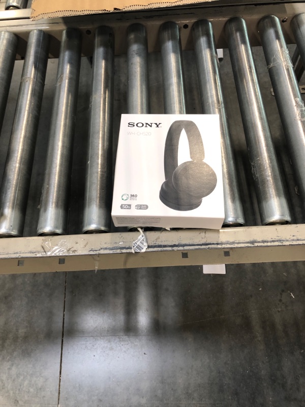Photo 1 of Sony WH-CH520 Wireless Headphones Bluetooth On-Ear Headset with Microphone, Black New