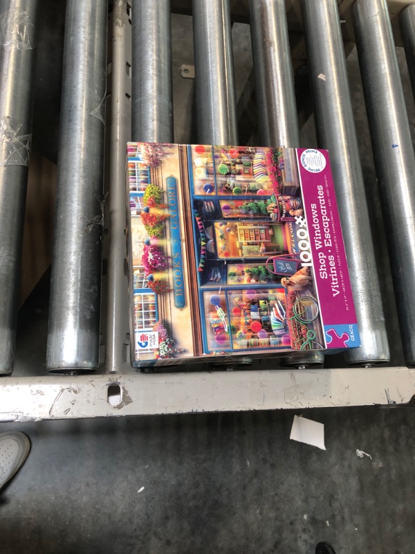 Photo 1 of Ceaco - Shop Windows - Books Galore - 1000 Piece Jigsaw Puzzle