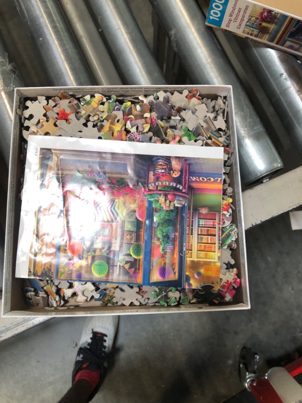 Photo 1 of Ceaco - Shop Windows - Books Galore - 1000 Piece Jigsaw Puzzle