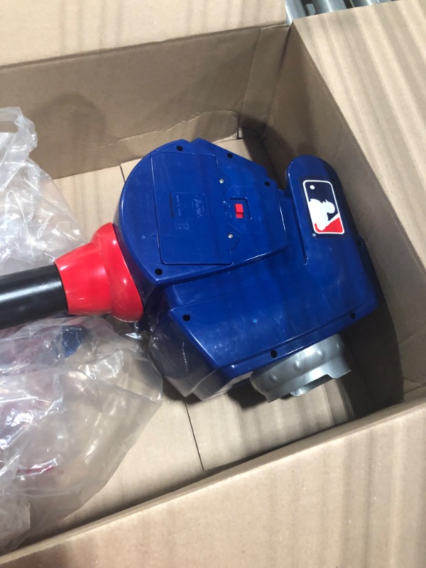 Photo 1 of Franklin Sports Baseball Pitching Machine - Adjustable Baseball Hitting & Fielding Practice Machine For Kids - with 6 Baseballs - Great For Practice,Blue