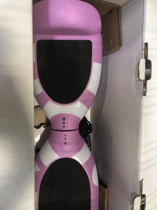 Photo 1 of Jetson All Terrain Light Up Self Balancing Hoverboard with Anti-Slip Grip Pads, for riders up to 220lbs Purple