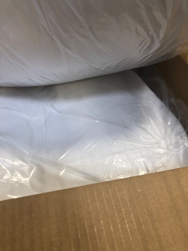 Photo 4 of Amazon Basics 400 Thread Count Cotton Pillow Cases - King, Set of 2, White White King