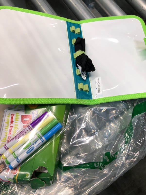 Photo 1 of Crayola Washable Dry Erase Travel Pack, Whiteboard for Kids, Ages 4, 5, 6, 7