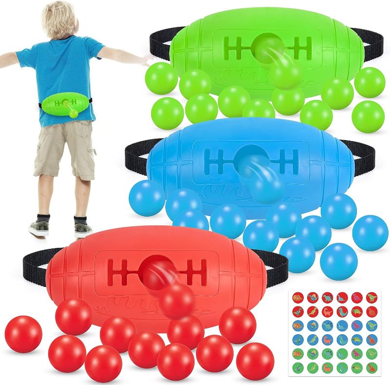 Photo 1 of Duckura 3 Pack Swing Balls Game Toy for Kids Adults, Indoor Outdoor Birthday Party Games for Kids, Fun Family Game Set with 36 Balls, Halloween Party Games for Kids Age 4 5 6 7 8+ Years Old