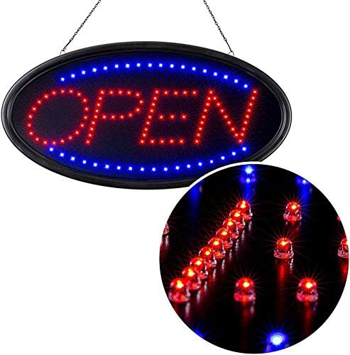 Photo 1 of  LED Open Sign Electronic Billboard Bright Advertising Board Set of 2