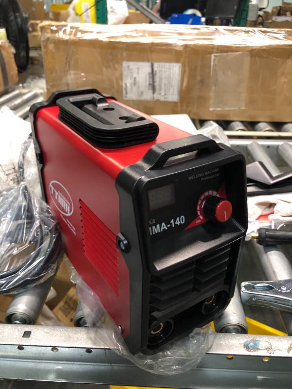 Photo 3 of 140Amp MMA Welder, 110/220V Stick Welder Dual Voltage ARC Welding Machine Portable Welder Machine with Welder Kit, Out of the Box 140MAP 110/220V stick welder