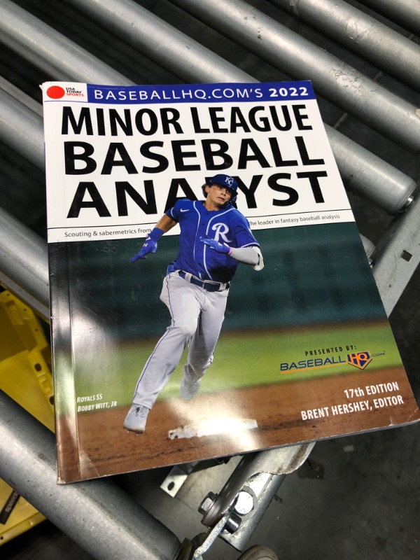 Photo 2 of 2022 Minor League Baseball Analyst - 16th Edition by  Rob Gordon & Jeremy Deloney (Paperback)