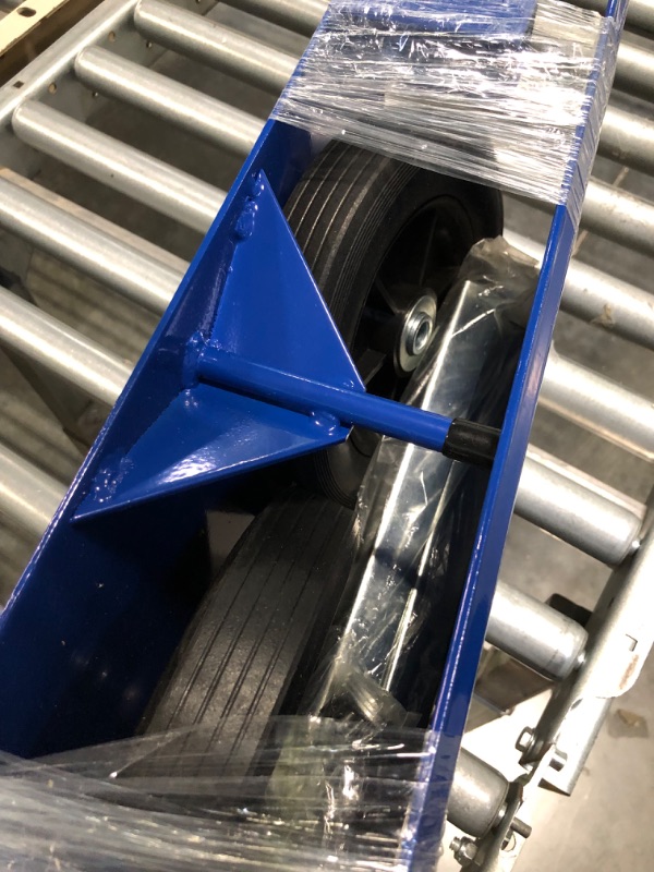 Photo 1 of KASTFORCE KF4002 Panel Dolly, 600 Lbs Capacity, Drywall Mover with 8" Non-Flat Wheels, Adjustable Clamp Panel Cart, Wood Mover, Drywall Dolly, Door Dolly