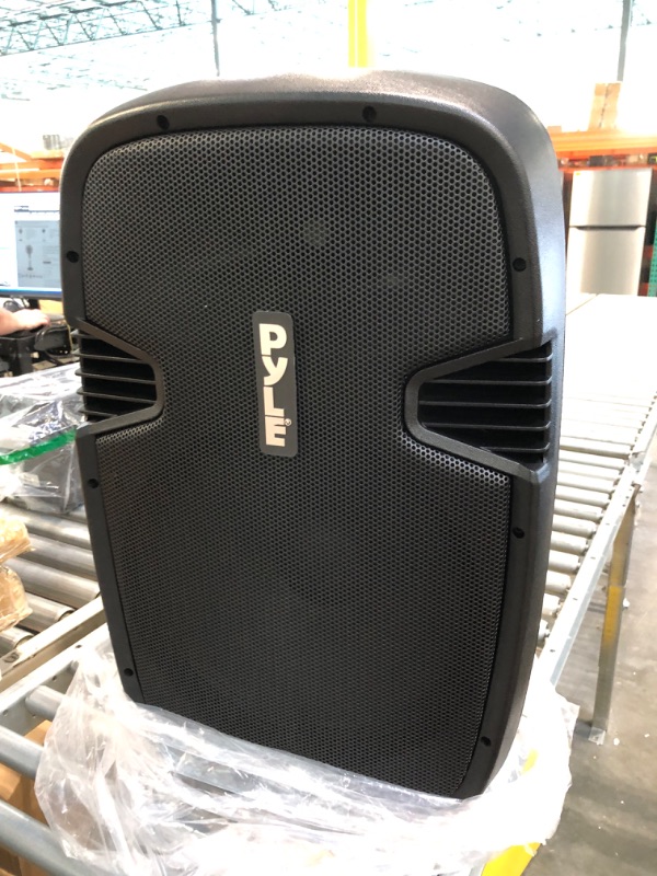 Photo 3 of Wireless Portable PA Speaker System - Compatible with Bluetooth, Active Loudspeaker, 1000 Watt Powered 2-Way Waterproof Amplifier, 12” Subwoofer, Tweeter, RCA, XLR, Mic In for Dj & Party - PPHP1241WMU