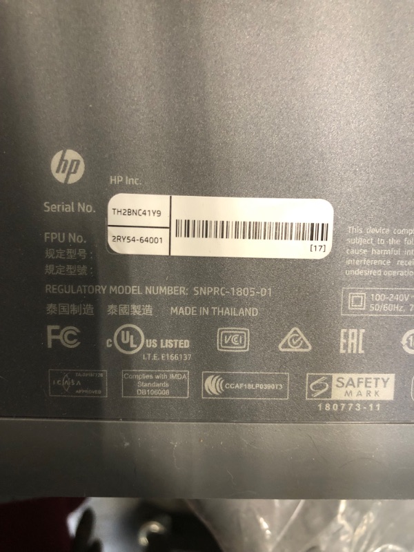 Photo 5 of HP - Tango Wireless Instant Ink Ready Inkjet Printer - Wisp Gray