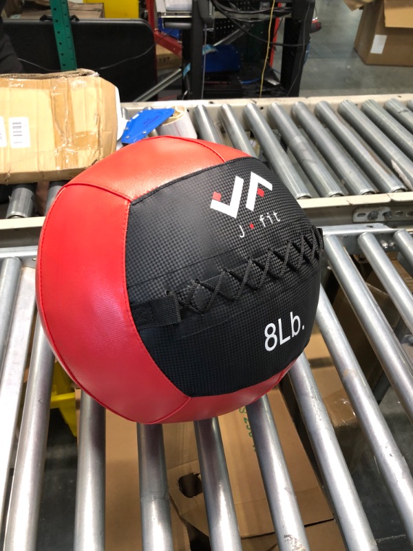 Photo 3 of JFIT Wall Medicine Ball - 10 Weight Options 4lb-30lb - Durable Wall Balls for Exercise, Cardio, Core Strength