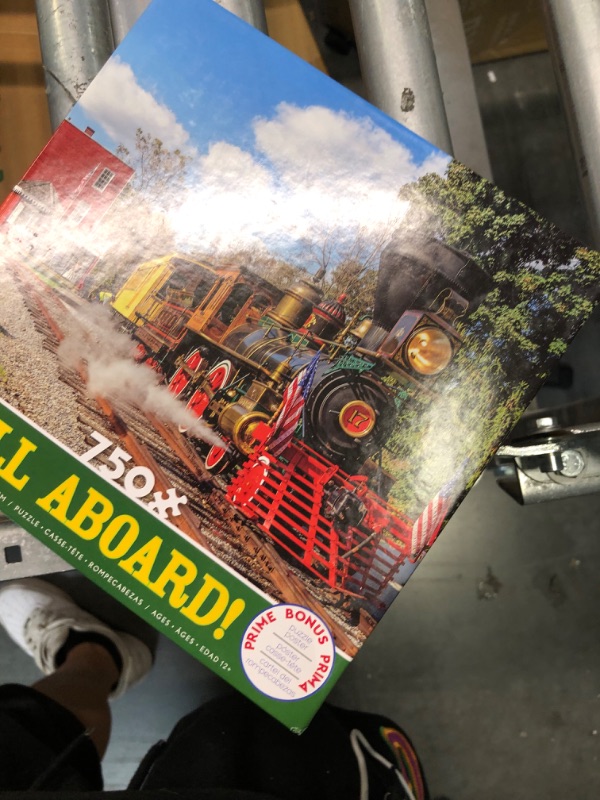 Photo 1 of 
Ceaco - All Aboard - Steam Engine 17-750 Piece Jigsaw PuzzleBox 