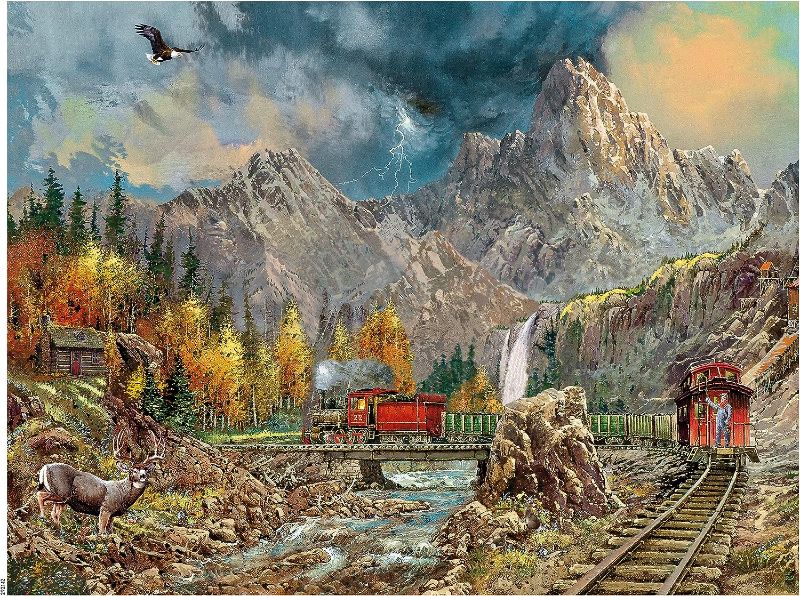 Photo 1 of Ceaco - Blaylock - Gore Pass - 750 Piece Jigsaw Puzzle
