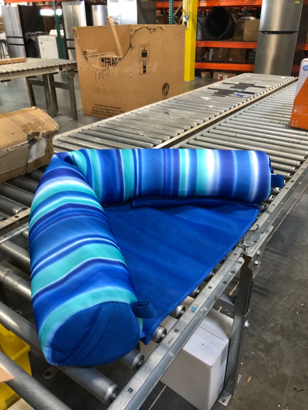 Photo 3 of Big Joe Noodle Sling, Blurred Blue & Mesh Pool Noodle