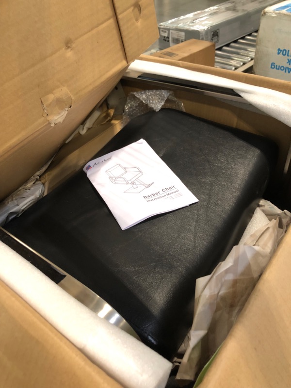 Photo 1 of Artist hand Barber Chairs,All Purpose Classic Salon Chairs with Dust Cover, Heavy Duty Hydraulic Pump, 360° Rolling Swivel Spa Beauty Equipment for Hair Stylist Women Man, Max Load 330 Lbs