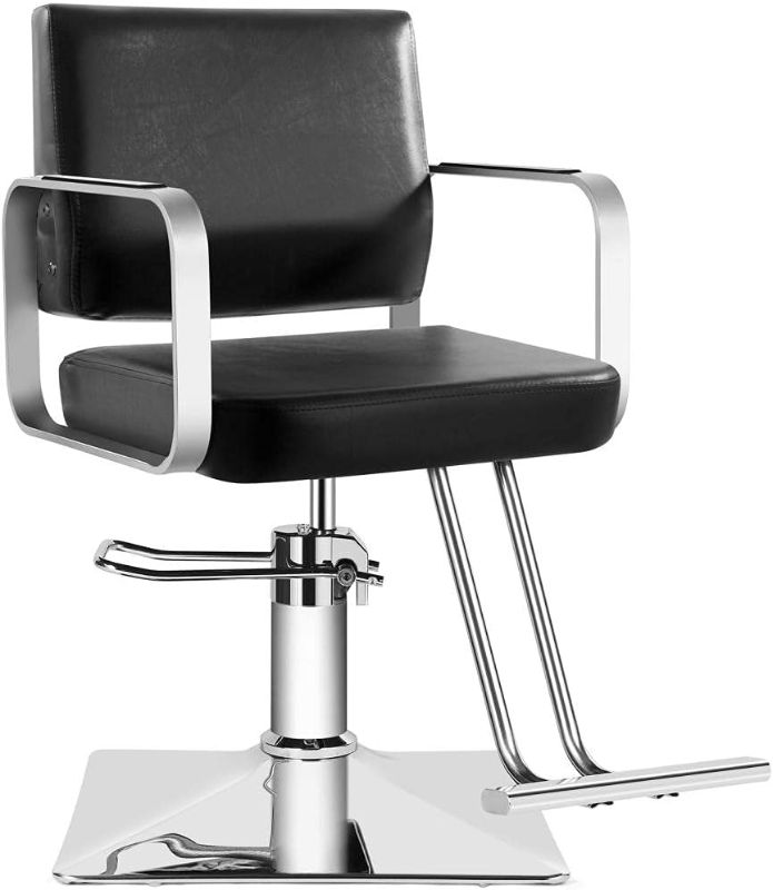 Photo 1 of Artist hand Barber Chairs,All Purpose Classic Salon Chairs with Dust Cover, Heavy Duty Hydraulic Pump, 360° Rolling Swivel Spa Beauty Equipment for Hair Stylist Women Man, Max Load 330 Lbs