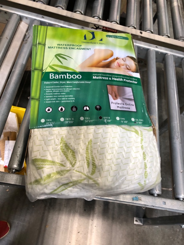 Photo 4 of Bamboo Waterproof Mattress Protector with Zipper