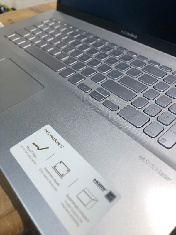 Photo 4 of New ASUS VivoBook 17.3-inch FHD Laptop - Intel Core i5 - 1TB HDD - 12GB RAM - Intel UHD - Windows 10 - Vivo Book 17 X712 Notebook PC