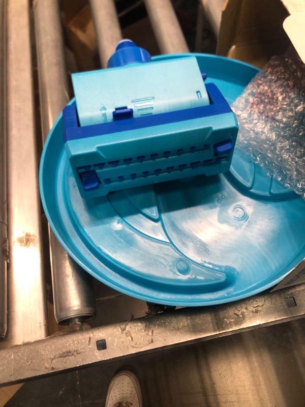Photo 1 of Aqua Joe AJ-OSPR20 Mini Gear-Driven Oscillating Sprinkler on Sled Base, 4,250 Sq. Ft. Max, Blue & SJI-OMS16 Indestructible Metal Base Oscillating Sprinkler, 3600-Square Foot Coverage LIGHT BLUE Oscillating Sprinkler + Sprinkler