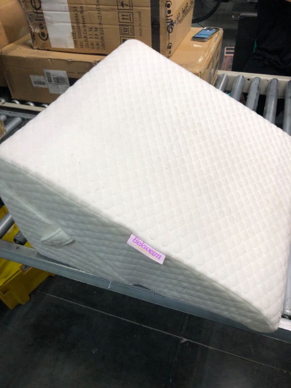 Photo 1 of Adjustable Bed Wedge Pillow, Adjust to Your Comfort, 7-in-1 Incline Body Positioner Memory Foam Pillow. Helps with Acid Reflux, Gerd, Heartburn, Back & Knee Pain