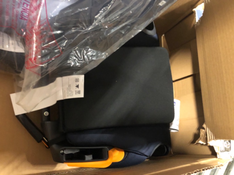 Photo 3 of Chicco KidFit ClearTex Plus 2-in-1 Belt-Positioning Booster Car Seat, Backless and High Back Booster Seat, for Children Aged 4 Years and up and 40-100 lbs. | Reef/Navy KidFit Plus with ClearTex® No Chemicals Reef