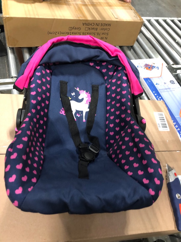 Photo 3 of Baby Doll Deluxe Car Seat with Canopy
