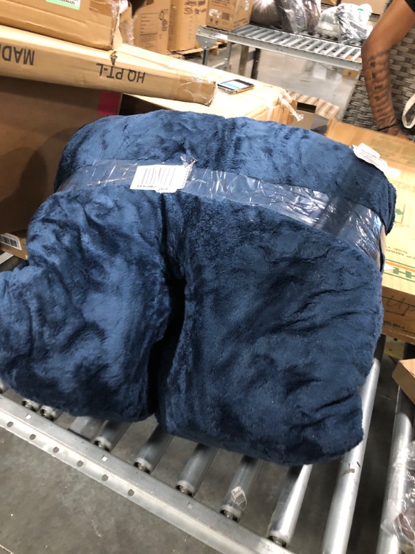 Photo 3 of blue pregnancy pillow 