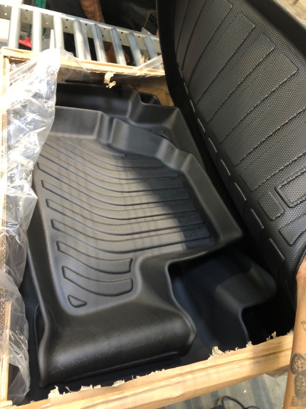 Photo 4 of for 2014-2022 Chevy Trax & 2013-2022 Buick Encore Floor Mats Front & 2nd Seat & Cargo Liner 4 Pcs for 2014 2015 2016 2017 2018 2019 2020 2021 2022 Chevrolet Trax & Buick Encore All Weather Accessories