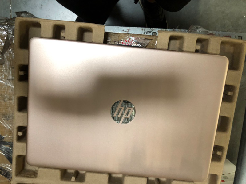 Photo 2 of HP 14 Laptop, Intel Celeron N4020, 4 GB RAM, 64 GB Storage, 14-inch Micro-edge HD Display, Windows 11 Home, Thin & Portable, 4K Graphics, One Year of Microsoft 365 (14-dq0030nr, 2021, Pale Rose Gold) 14-inch Pale rose gold
