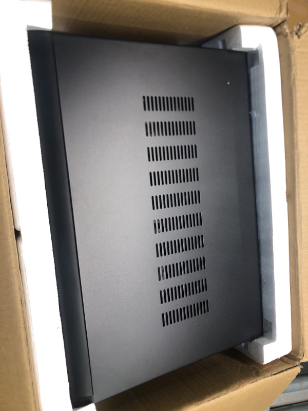 Photo 1 of Pyle Wireless Bluetooth Power Amplifier System 300W 4 Channel Home Theater & Pair 6.5” Flush Mount in-Wall in-Ceiling 2-Way Home Speaker System Spring Loaded Quick Connections Home Theater Amplifier + 6.5” Flush Mount