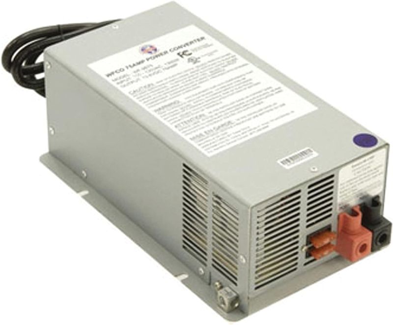Photo 1 of WFCO Arterra WF-9875-AD-CB Converter/Charger - Deckmount - 75 Amp DC Output (20 Amp AC Power Cord), Gray Updated