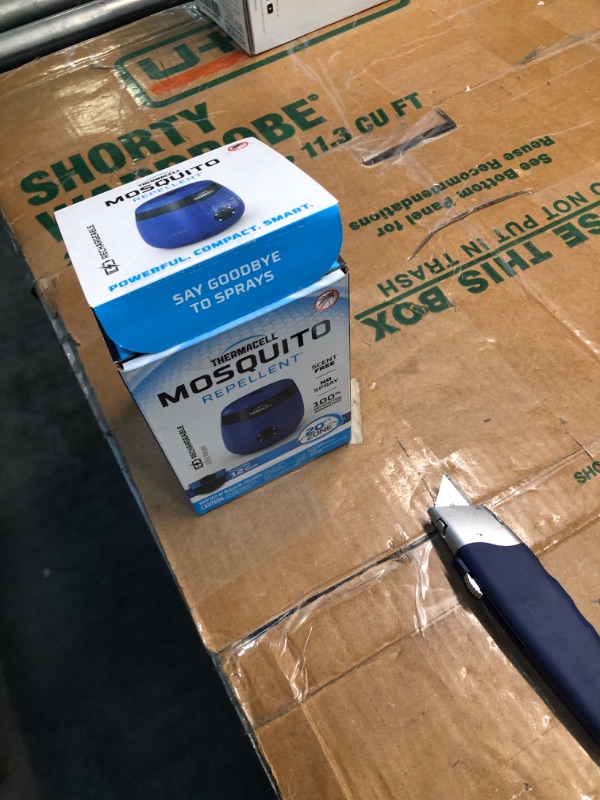 Thermacell E55 Rechargeable Mosquito Repeller; Highly Effective