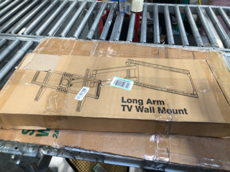 Photo 2 of ELIVED Long Extension TV Mount for Most 37-75 Inch TV, Full Motion Wall Bracket with 29.5 inch Long Arm Articulating TV Wall Mount, Max VESA 600x400mm, Holds up to 88lbs, fits Wood Studs 12"-24".