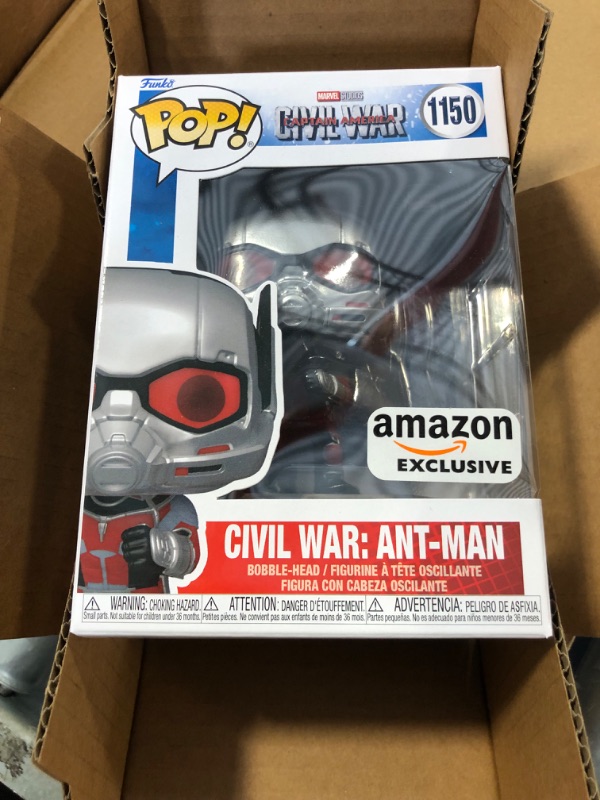 Photo 2 of Funko Pop! Marvel: Captain America: Civil War Build A Scene - Ant-Man, Amazon Exclusive, Figure 8 of 12